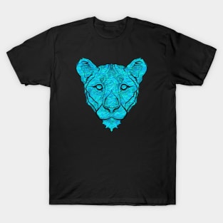 Lioness Queen Blue T-Shirt